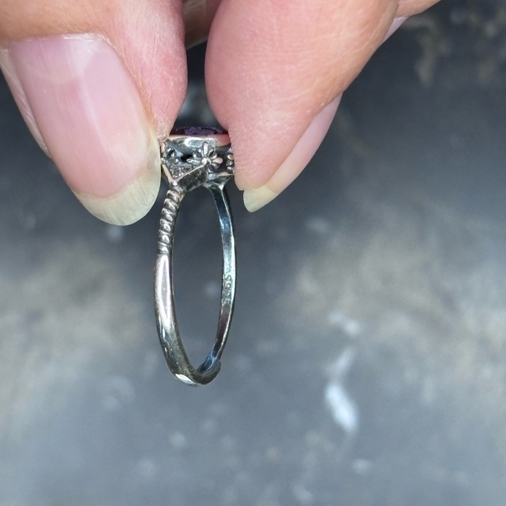 Amethyst ring - Picture 7 of 10